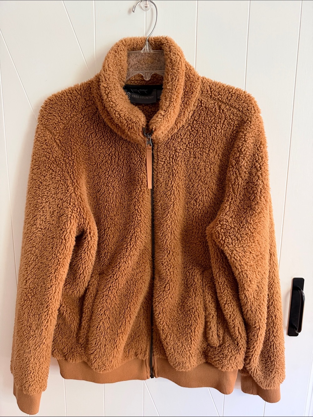 Free Country Made from Recycled Bottles Plush Butter Pile Jacket - Size L